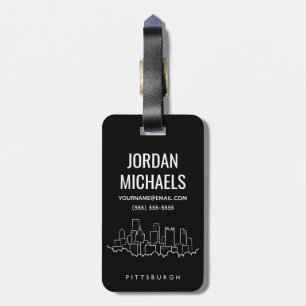 Pittsburgh Pennsylvania Luggage Tag