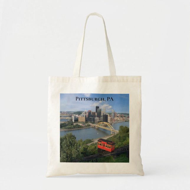 Pittsburgh Pennsylvania Photograph Tote Bag (Front)