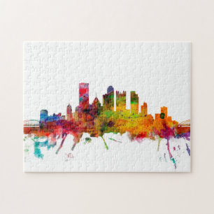 Pittsburgh Pennsylvania Skyline Jigsaw Puzzle