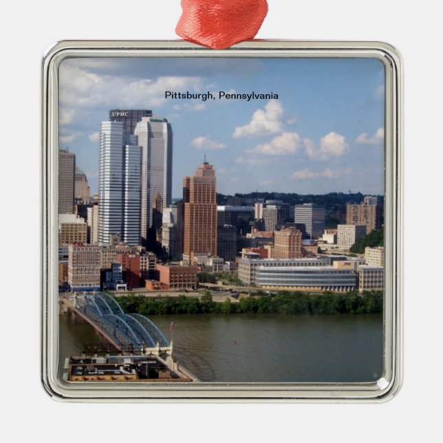 Pittsburgh, Pennsylvania Skyline ornament (Front)