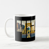 Pittsburgh Pennsylvania Steel City Skyline 412 Can