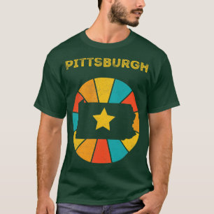 Pittsburgh Pennsylvania Vintage Distressed Souveni T-Shirt