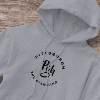 Pittsburgh Pgh Yinzer Standard Vintage Retro Hoodie