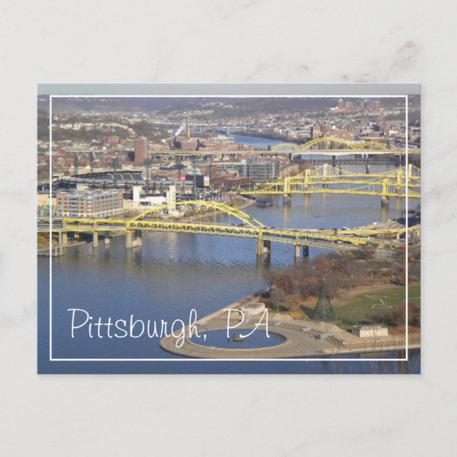 pittsburgh postcard (Front)