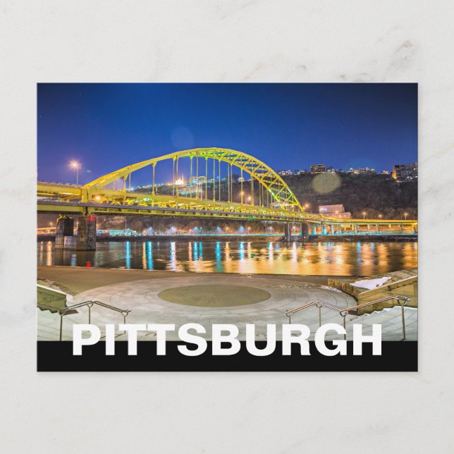 PITTSBURGH POSTCARD (Front)