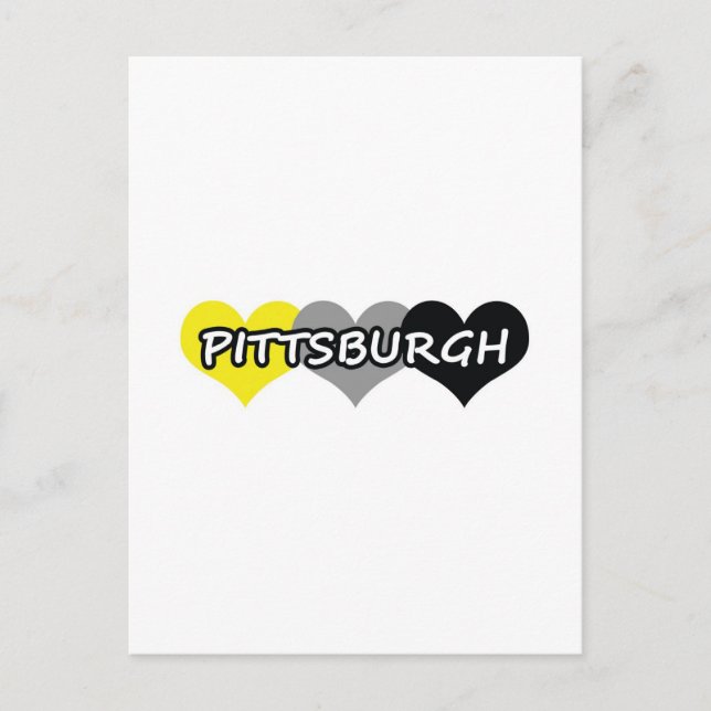 Pittsburgh Postcard (Front)