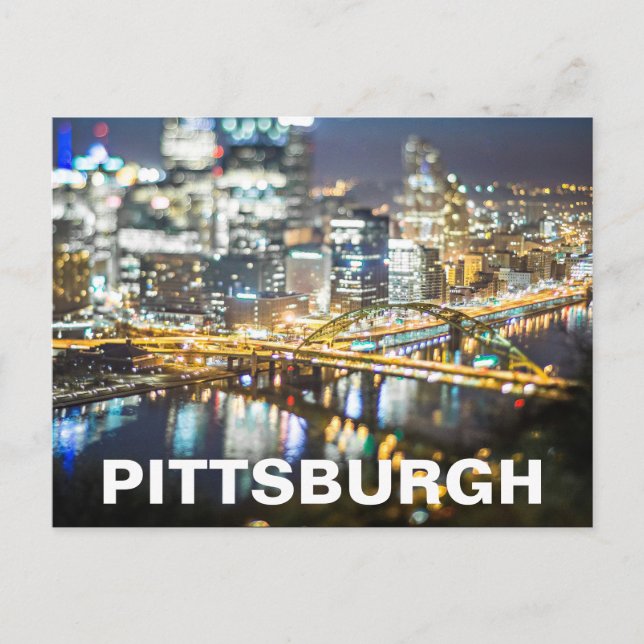 PITTSBURGH POSTCARD (Front)