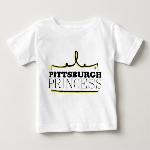 Pittsburgh Princess Baby T-Shirt