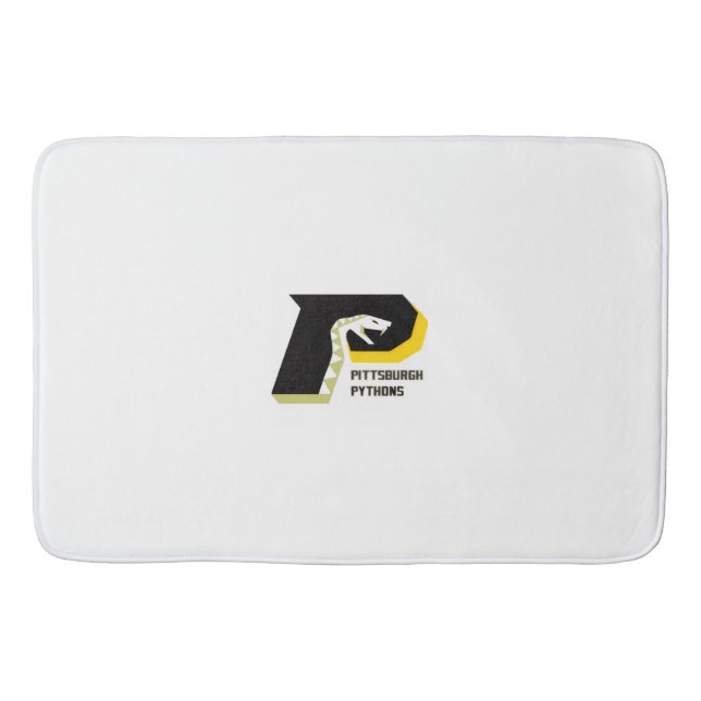 Pittsburgh Pythons  Bath Mat (Front)