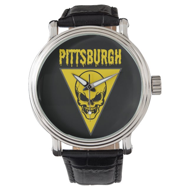 Pittsburgh Skull Watch (Front)