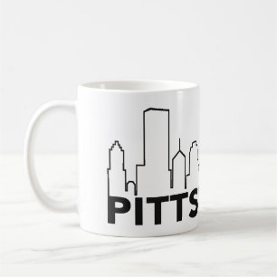 Pittsburgh Skyline Coffee Mug (Black)