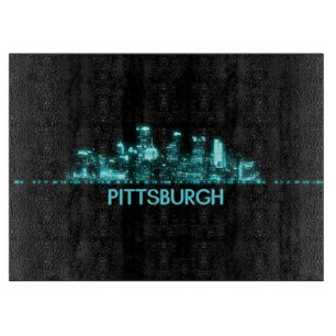 Pittsburgh Skyline Cutting Board