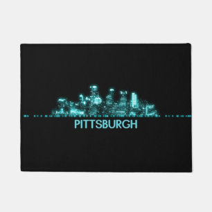 Pittsburgh Skyline Doormat