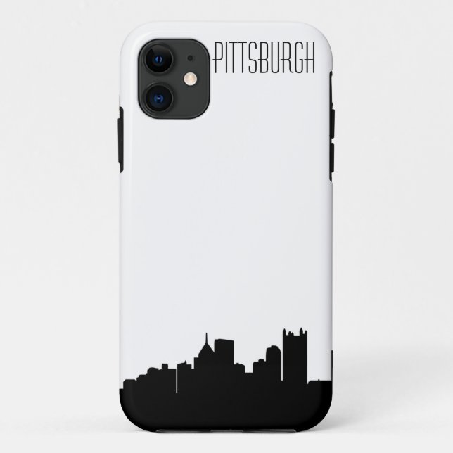PIttsburgh Skyline iPhone Case (Back)