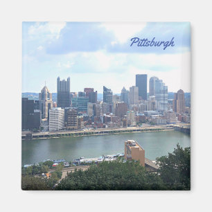 Pittsburgh Skyline Magnet