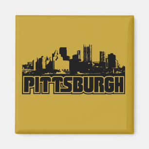 Pittsburgh Skyline Magnet