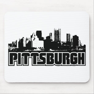 Pittsburgh Skyline Mouse Pad