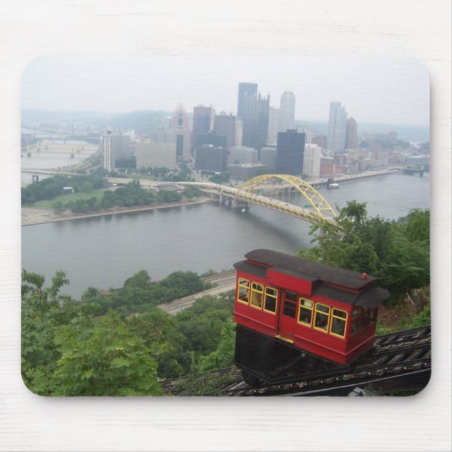 Pittsburgh Skyline Mouse Pad (Front)