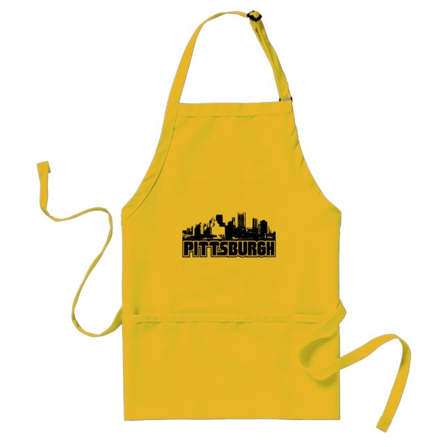 Pittsburgh Skyline Standard Apron (Front)