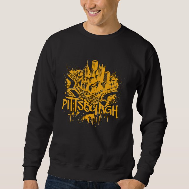 Pittsburgh Skyline Sweatshirt (Front)