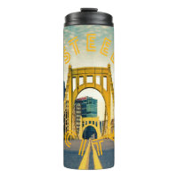 Pittsburgh Steel City Skyline Bridge Pennsylvania 