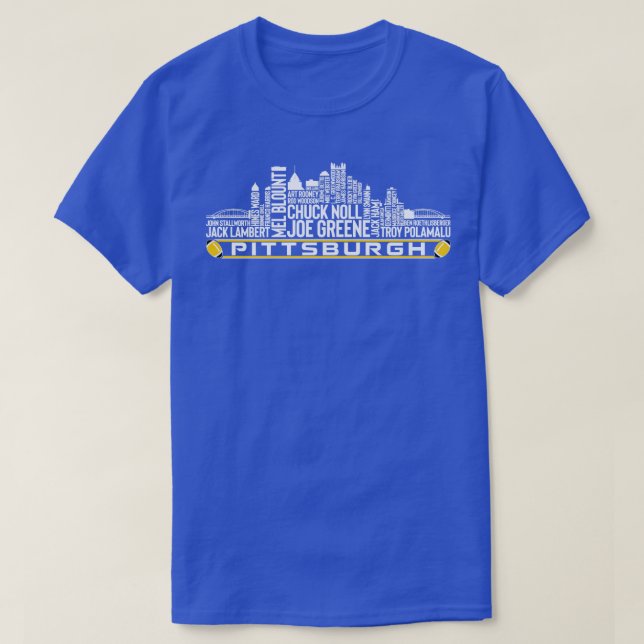 Pittsburgh  Team All Time Legends Pittsburgh City  T-Shirt (Design Front)