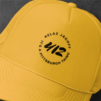 Pittsburgh Thing Burgh City Vintage Trucker Hat