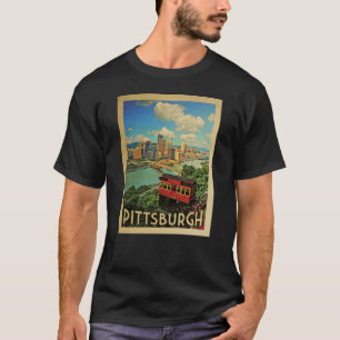 Pittsburgh Vintage Travel T-shirt