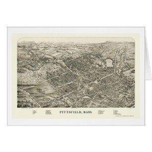 Pittsfield, MA Panoramic Map - 1899