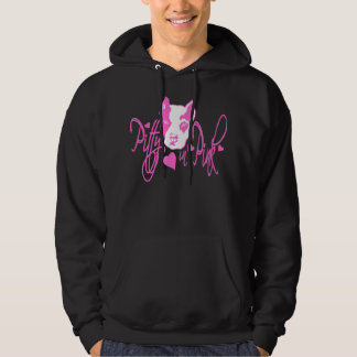 Pitty in Pink Black Hoodie