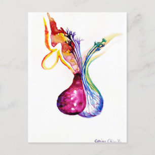 Pituitary structure postcard