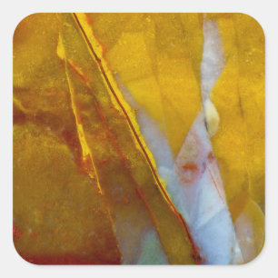 Piute Jasper Square Sticker
