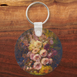 Pivoines – Félix Ziem Key Ring