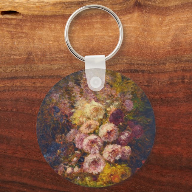 Pivoines – Félix Ziem Key Ring (Front)