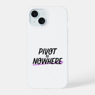 Pivot to Nowhere   Heavy-Duty iPhone 15 Case