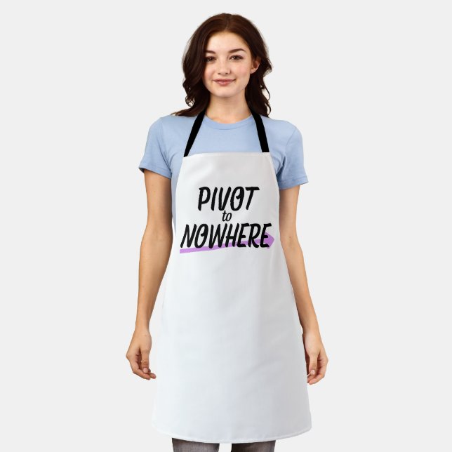 Pivot to Nowhere Industrial Heavy Duty Canvas Apron (Worn)