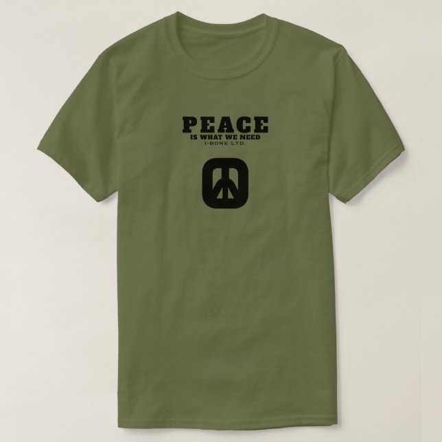PIWWNEED PEACE (IWWN)2 T-Shirt (Design Front)