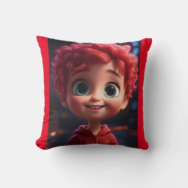 Pixar Baby Carnage Pillow: Delightfull Throw Pillo Cushion (Front)