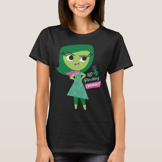 Pixar Inside Out Disgust Ew No T-Shirt (Front)
