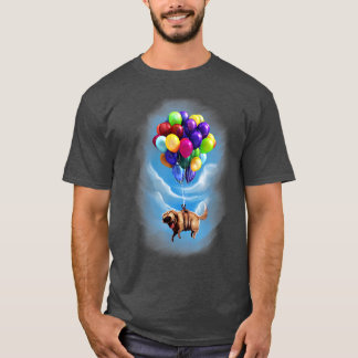 Pixar Up Dug  Balloons  T-Shirt