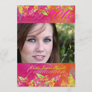 PixDezine Hawaiian Shaved Ice, 2011 Graduations Invitation