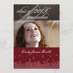 PixDezines 2011 Graduation/Photo/Cap+Gown Invitation