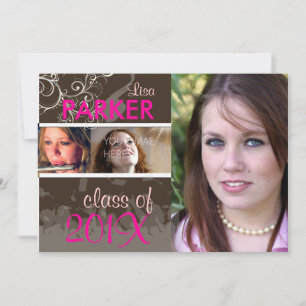 PixDezines 2011 Graduation/Photo/Cap+Gown Invitation