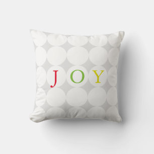 PixDezines adjustable polka dots/diy text+bckgrnd Cushion