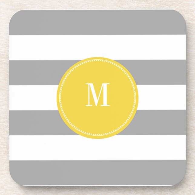 PixDezines adjustable stripes/DIY colour Coaster (Front)