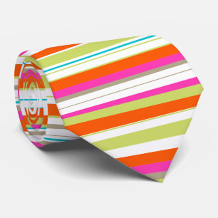 PixDezines adjustable stripes Tie