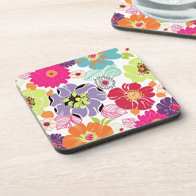 PixDezines Alegre/DIY background colour Coaster (Left Side)