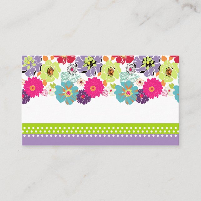 PixDezines Alegre/mitzvah place cards (Front)