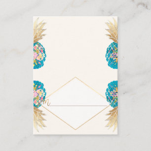 PixDezines Aloha Hawaiian Pineapple/Place Cards