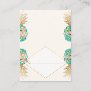 PixDezines Aloha Hawaiian Pineapple/Place Cards